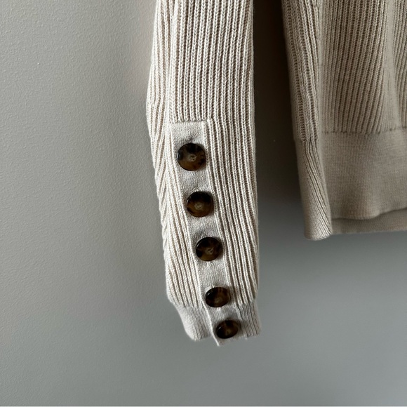 Sézane Beige Ribbed Knit Set - Picture 4 of 8